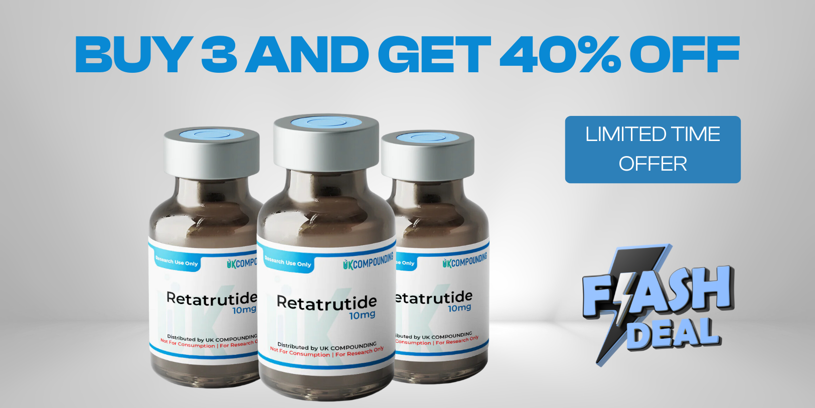 Pack of 3 Retatrutide - 10mg