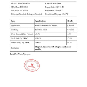 GHRP-6 - 10mg